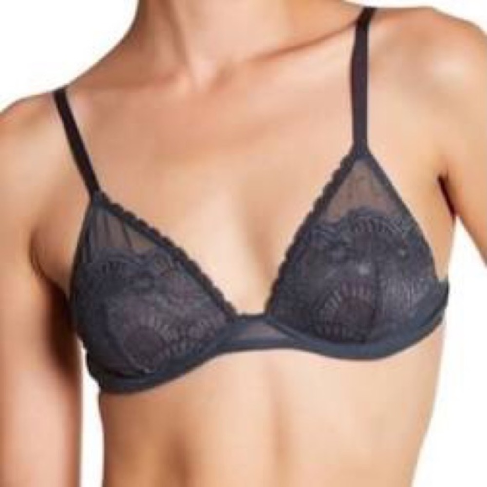 FREE PEOPLE INTIMATELY NWT LACE BRA SZ 34B